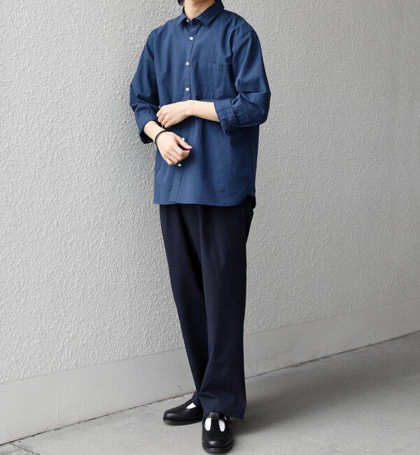 SHIPS any「SHIPS any:〈撥水/軽量/ストレッチ〉SOLOTEX(R) シアサッカー セミワイド イージーパンツ26SS◇」|その他|