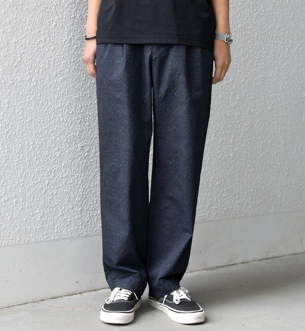 SHIPS any「SHIPS any:〈撥水/軽量/ストレッチ〉SOLOTEX(R) シアサッカー セミワイド イージーパンツ26SS◇」|その他|