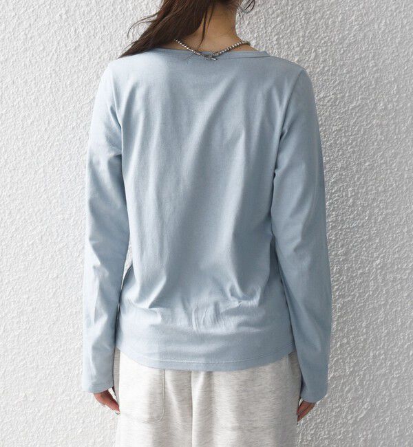 SHIPS any「SHIPS any:〈洗濯機可能〉レイヤード ロングスリーブ TEE &times; タンク セット」|Tシャツ・カットソー|