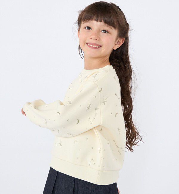 SHIPS KIDS「SHIPS KIDS:100～130cm /星座 モチーフ スウェット」|スウェット・ジャージ|