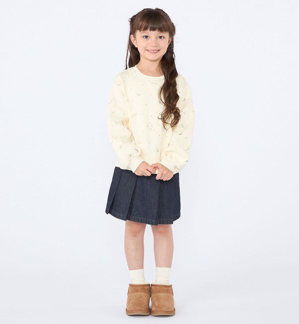 SHIPS KIDS「SHIPS KIDS:100～130cm /星座 モチーフ スウェット」|スウェット・ジャージ|