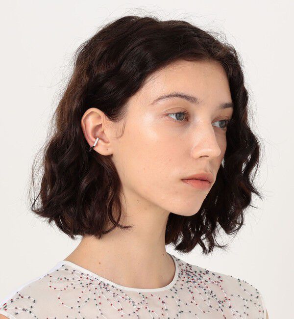 TOMORROWLAND GOODS「Hirotaka MANHATTAN Polygon 片耳 イヤーカフ」|イヤーカフ|