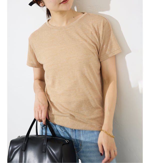 SLOBE IENA「《追加》スラブ5分袖TEE」|Tシャツ・カットソー|