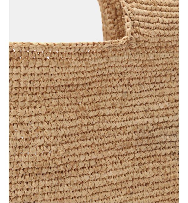 IENA LA BOUCLE「seya. セヤ RAFFIA SHOPPING BAG PEFA137-1」|かごバッグ|