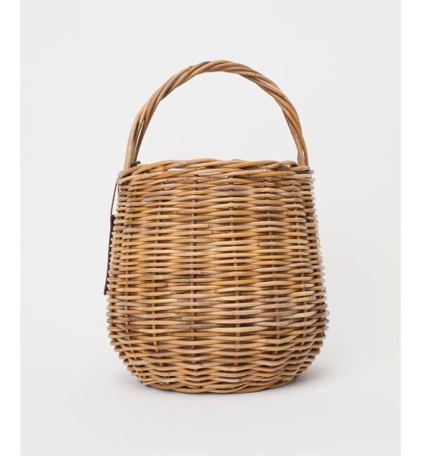 SLOBE IENA「BAGMATI/バグマティ SLOBE別注 ファーカゴバッグ」|かごバッグ|