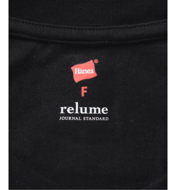 JOURNAL STANDARD relume「【Hanes &times; relume】別注 ウォッシュドコットン クルーネックTシャツ＜2枚セット＞」|Tシャツ・カットソー|