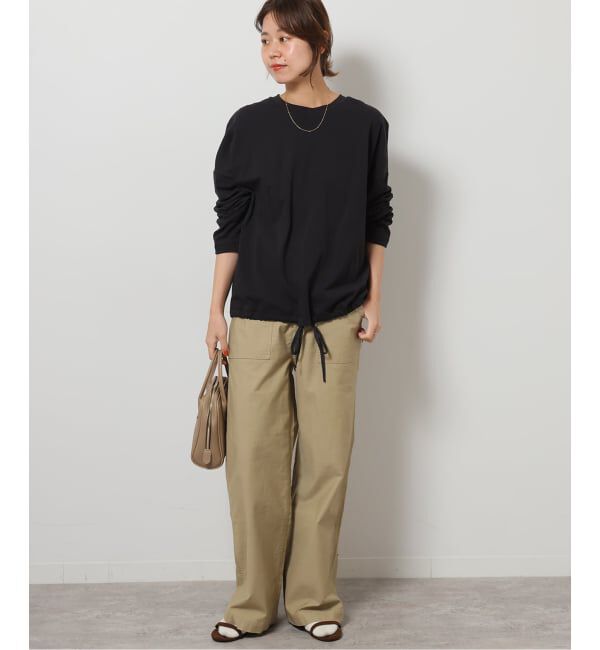 JOURNAL STANDARD relume「《追加予約3》ギャザーヘムロングスリーブ」|Tシャツ・カットソー|