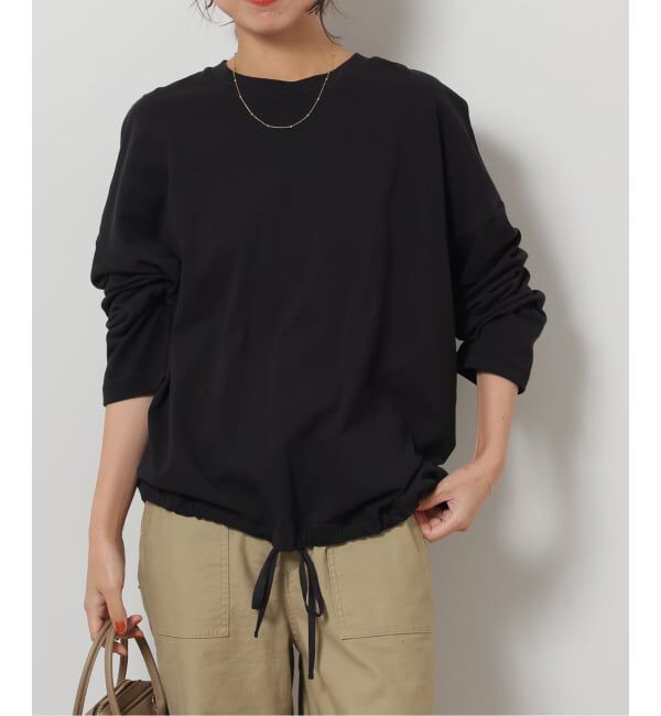 JOURNAL STANDARD relume「《追加予約3》ギャザーヘムロングスリーブ」|Tシャツ・カットソー|