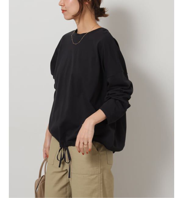 JOURNAL STANDARD relume「《追加予約3》ギャザーヘムロングスリーブ」|Tシャツ・カットソー|