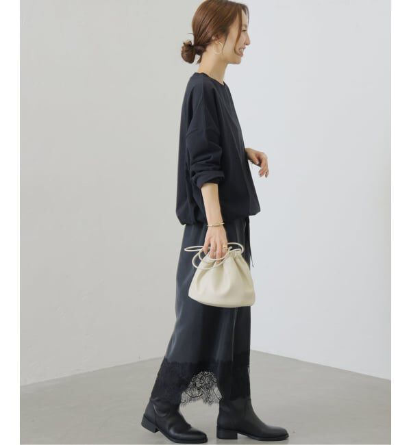 JOURNAL STANDARD relume「《追加予約3》ギャザーヘムロングスリーブ」|Tシャツ・カットソー|