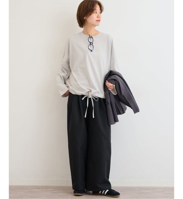 JOURNAL STANDARD relume「《追加予約3》ギャザーヘムロングスリーブ」|Tシャツ・カットソー|