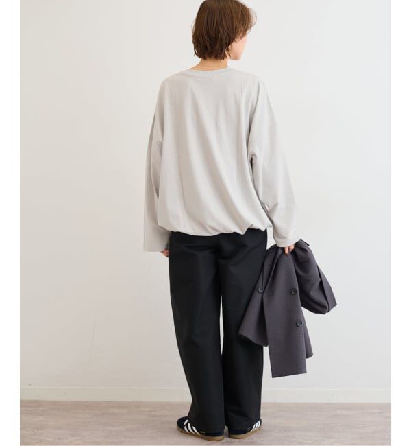 JOURNAL STANDARD relume「《追加予約3》ギャザーヘムロングスリーブ」|Tシャツ・カットソー|