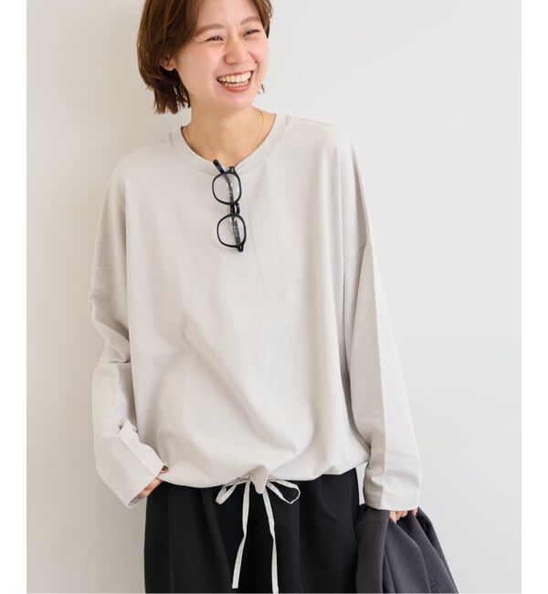 JOURNAL STANDARD relume「《追加予約3》ギャザーヘムロングスリーブ」|Tシャツ・カットソー|