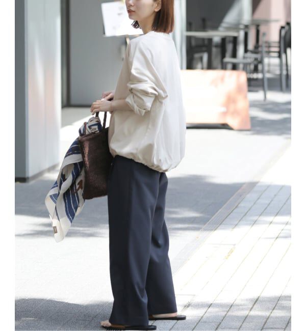 JOURNAL STANDARD relume「《追加予約3》ギャザーヘムロングスリーブ」|Tシャツ・カットソー|