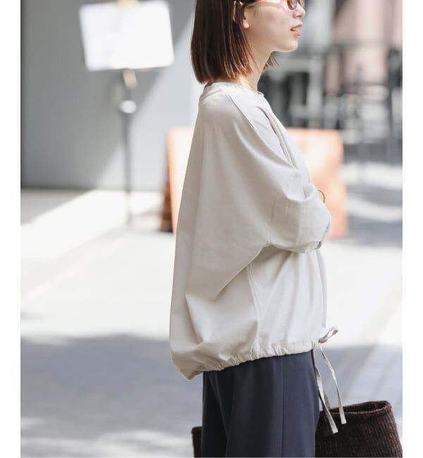 JOURNAL STANDARD relume「《追加予約3》ギャザーヘムロングスリーブ」|Tシャツ・カットソー|