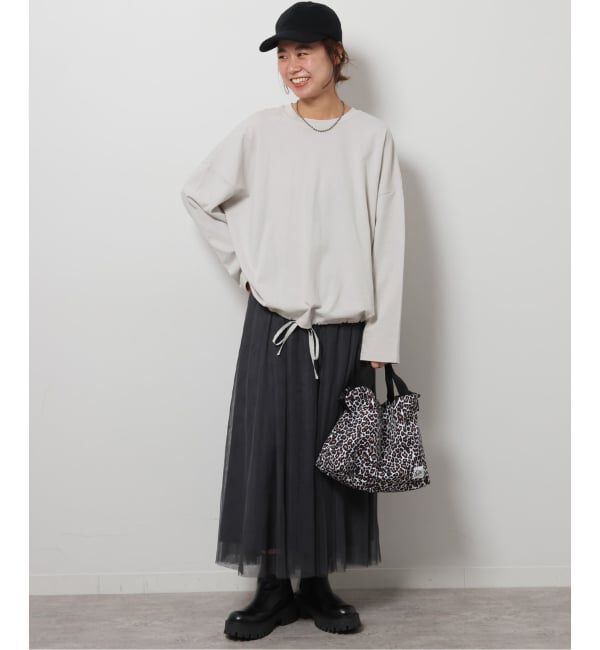 JOURNAL STANDARD relume「《追加予約3》ギャザーヘムロングスリーブ」|Tシャツ・カットソー|