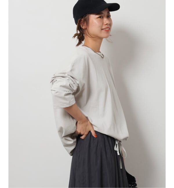 JOURNAL STANDARD relume「《追加予約3》ギャザーヘムロングスリーブ」|Tシャツ・カットソー|