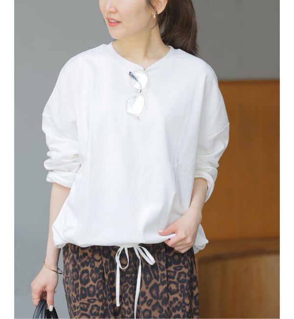 JOURNAL STANDARD relume「《追加予約3》ギャザーヘムロングスリーブ」|Tシャツ・カットソー|