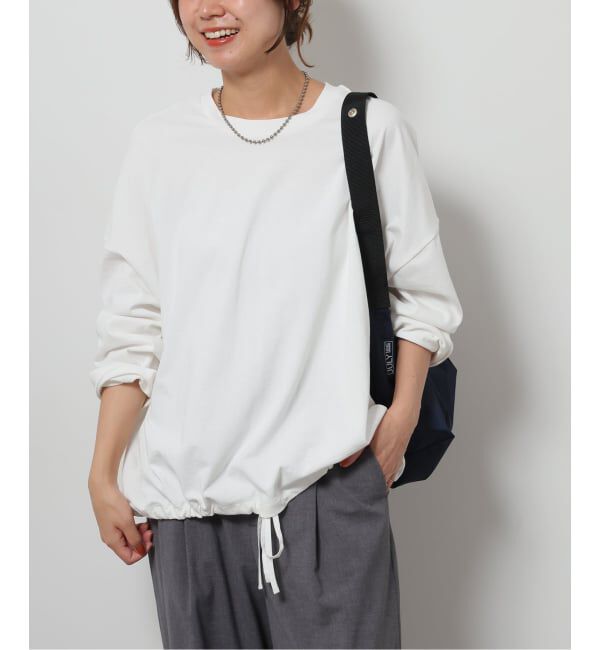 JOURNAL STANDARD relume「《追加予約3》ギャザーヘムロングスリーブ」|Tシャツ・カットソー|