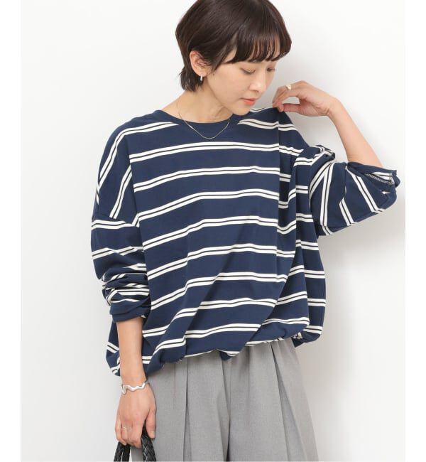 JOURNAL STANDARD relume「《追加予約3》ギャザーヘムロングスリーブ」|Tシャツ・カットソー|