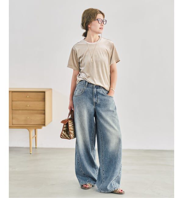 Spick and Span「《追加》LEVI'S(R) 別注 SMU SUPER BAGGY BARREL」|デニム|