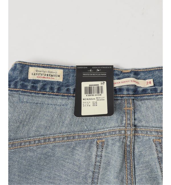 Spick and Span「《追加》LEVI'S(R) 別注 SMU SUPER BAGGY BARREL」|デニム|