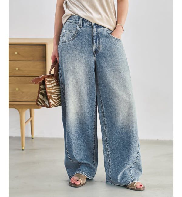 Spick and Span「《追加》LEVI'S(R) 別注 SMU SUPER BAGGY BARREL」|デニム|