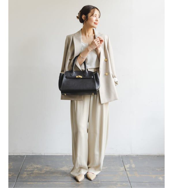 NOBLE「《WEB限定カラーあり》AULENTTI/オウレンティ バックル付きミニボストン」|ショルダー・メッセンジャー|