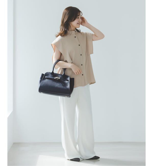 NOBLE「《WEB限定カラーあり》AULENTTI/オウレンティ バックル付きミニボストン」|ショルダー・メッセンジャー|
