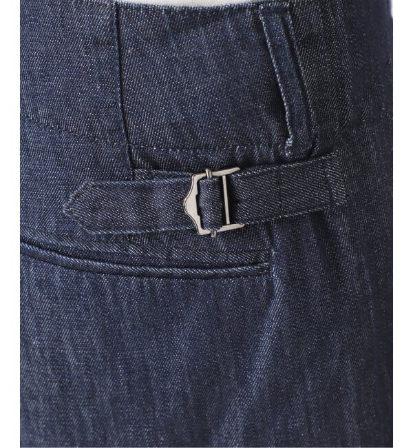 U by SPICK&SPAN「セルローススラックスデニム」|デニム|