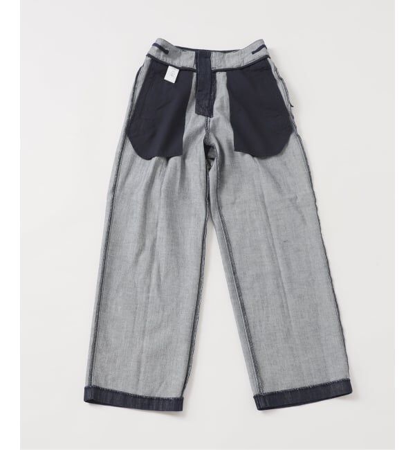 U by SPICK&SPAN「セルローススラックスデニム」|デニム|