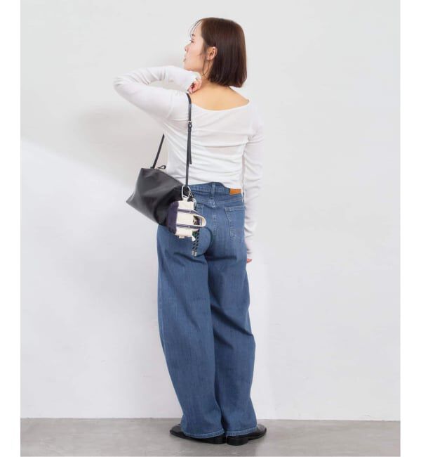 U by SPICK&SPAN「《 追加 / 新色 》SOMETHING / サムシング HANA CURVE TAPERED」|デニム|