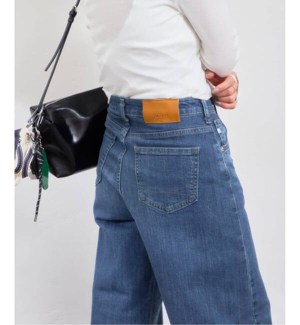 U by SPICK&SPAN「《 追加 / 新色 》SOMETHING / サムシング HANA CURVE TAPERED」|デニム|