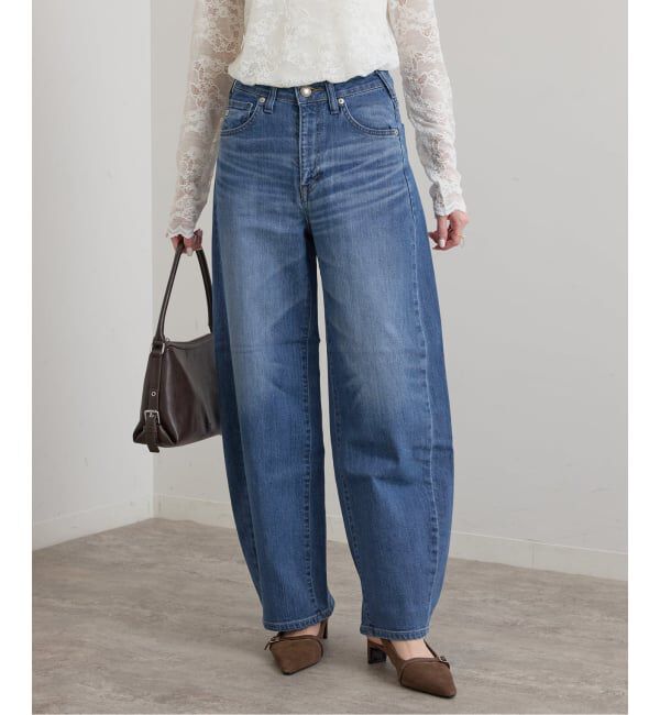 U by SPICK&SPAN「《 追加 / 新色 》SOMETHING / サムシング HANA CURVE TAPERED」|デニム|