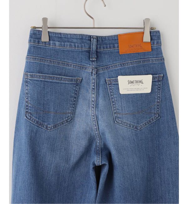 U by SPICK&SPAN「《 追加 / 新色 》SOMETHING / サムシング HANA CURVE TAPERED」|デニム|