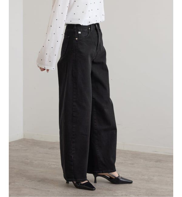 U by SPICK&SPAN「《 追加 / 新色 》SOMETHING / サムシング HANA CURVE TAPERED」|デニム|