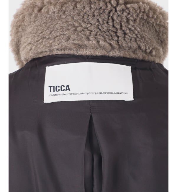 Spick and Span「TICCA / ティッカ WOOLファーブルゾン」|その他|