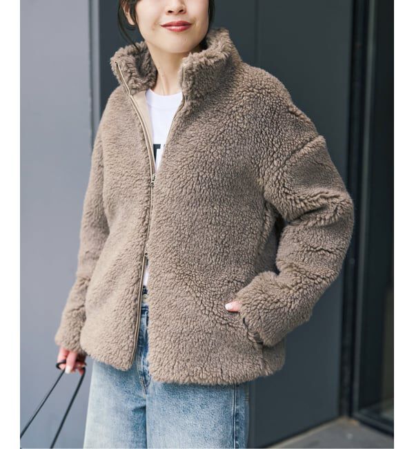 Spick and Span「TICCA / ティッカ WOOLファーブルゾン」|その他|