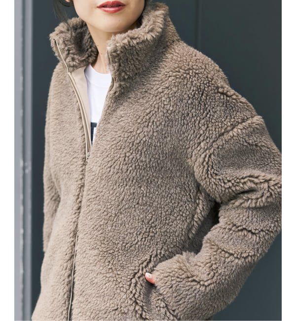 Spick and Span「TICCA / ティッカ WOOLファーブルゾン」|その他|