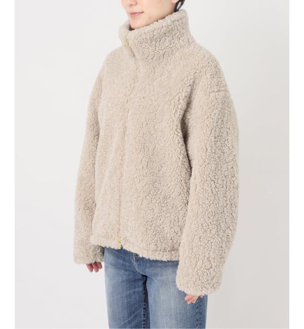 Spick and Span「《予約》スタンドZIPボアブルゾン」|その他|