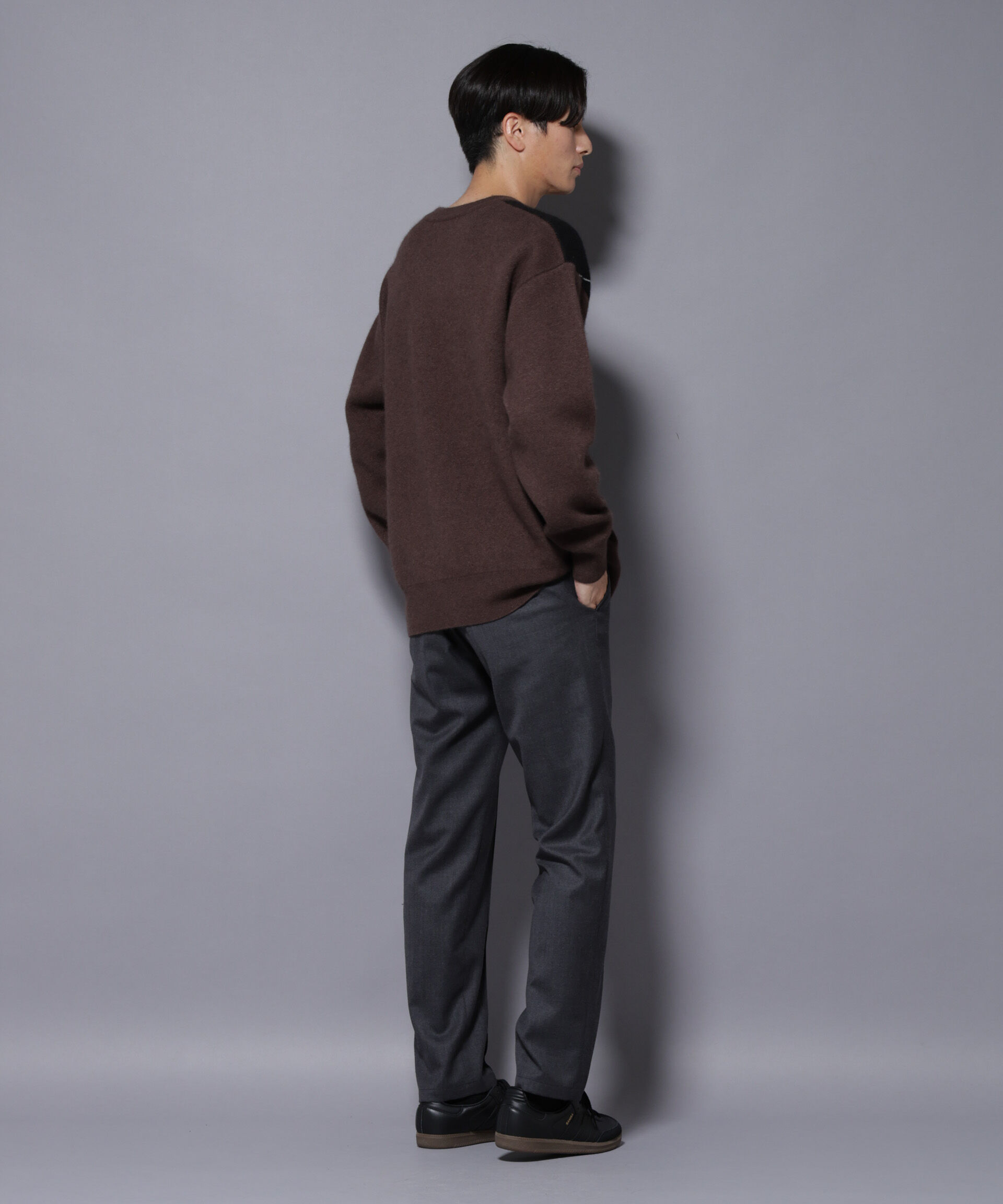 nano･universe「「N TROUSERS PREMIUM」RENU(R)ウール混洗えるサキソニーパンツ(セットアップ可)」|スーツ|