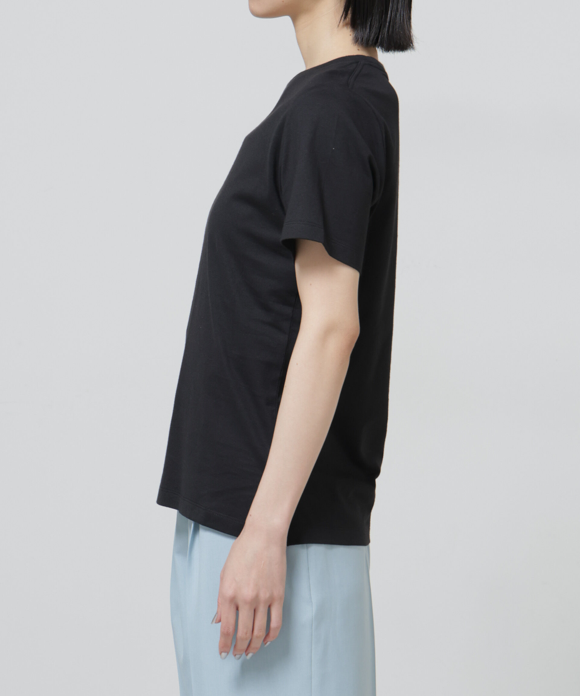 NANO universe「〈追加〉Anti Soaked(R) 汗染み防止クルーネックTシャツ」|Tシャツ・カットソー|