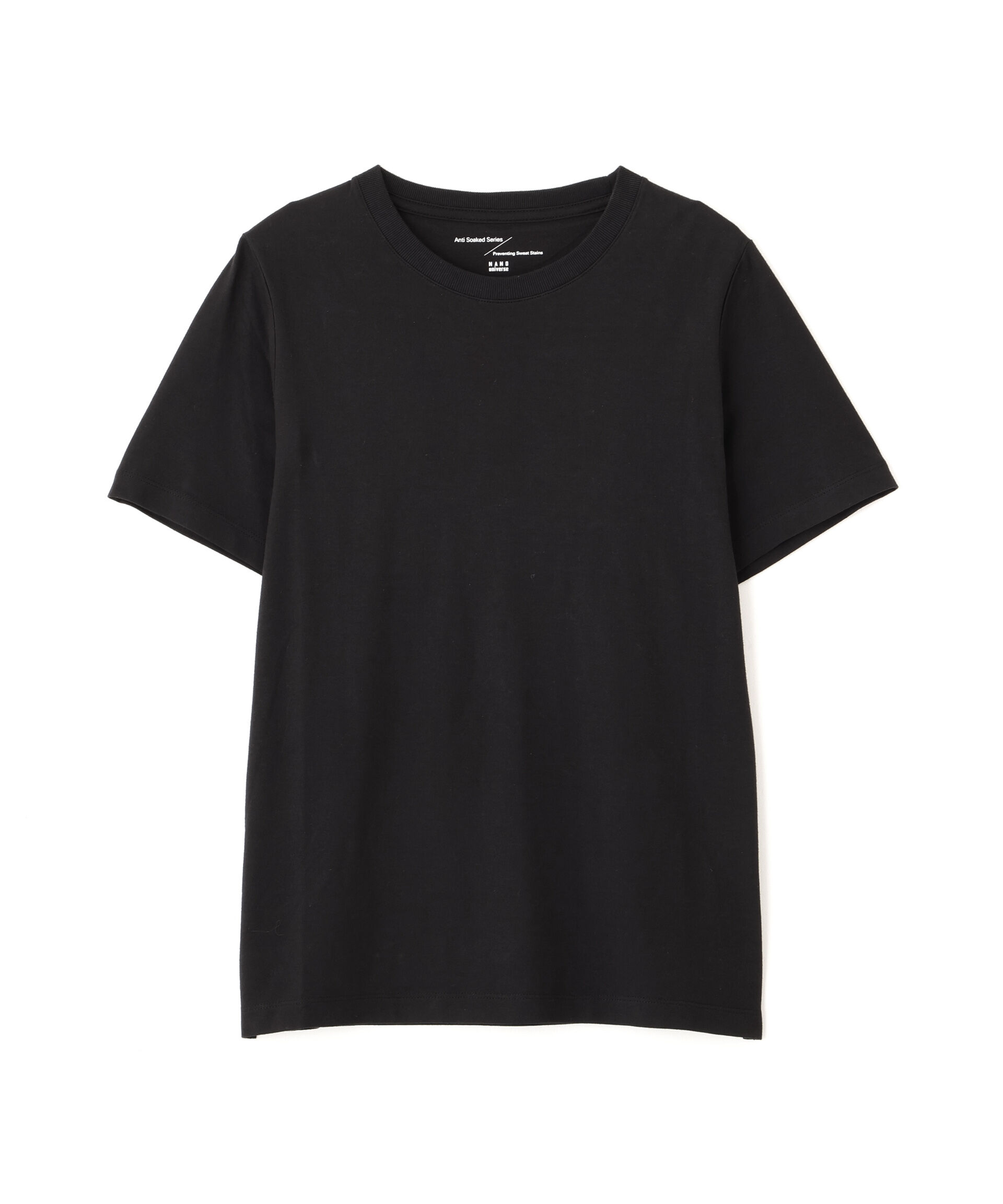 NANO universe「〈追加〉Anti Soaked(R) 汗染み防止クルーネックTシャツ」|Tシャツ・カットソー|
