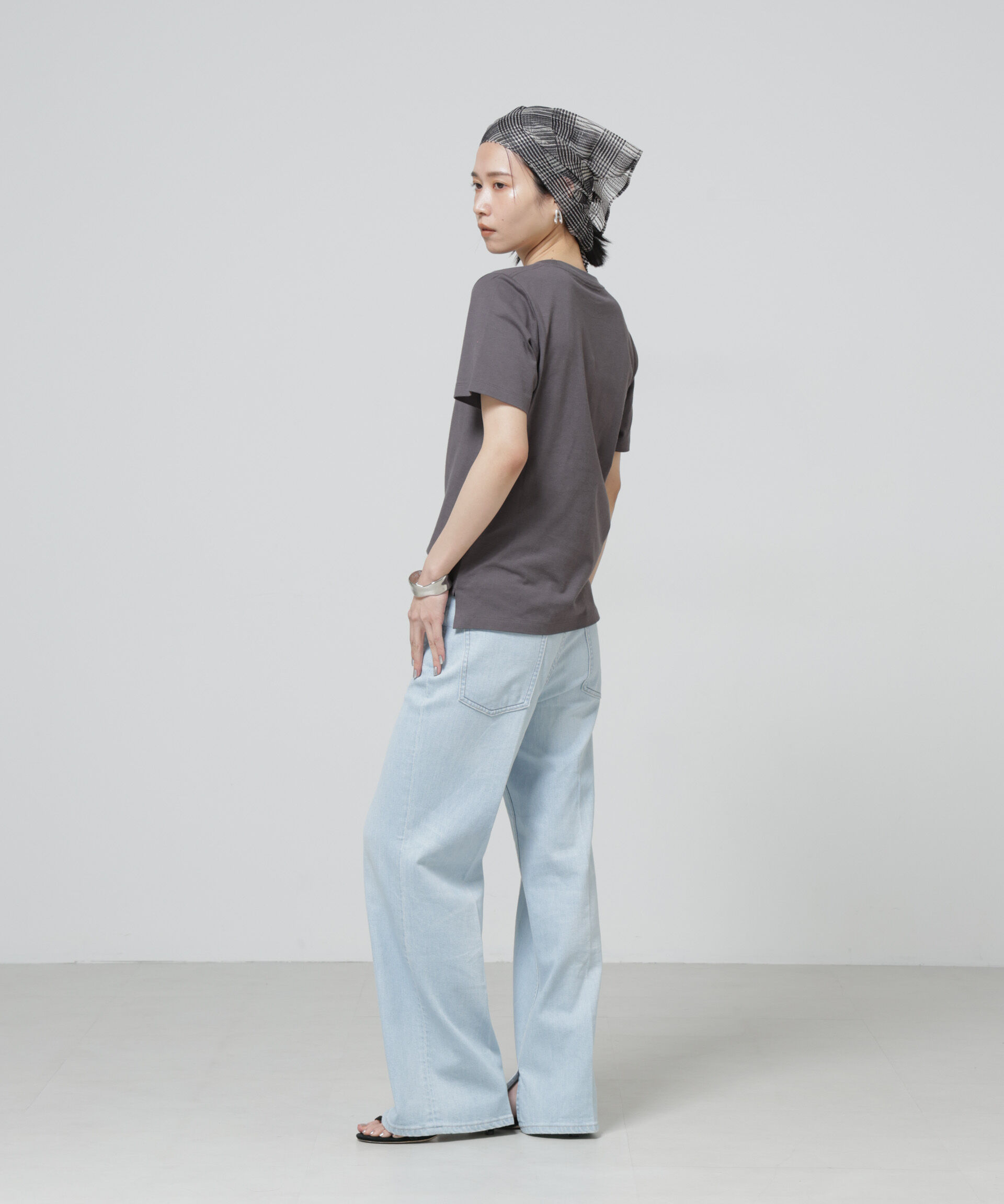 NANO universe「〈追加〉Anti Soaked(R) 汗染み防止クルーネックTシャツ」|Tシャツ・カットソー|