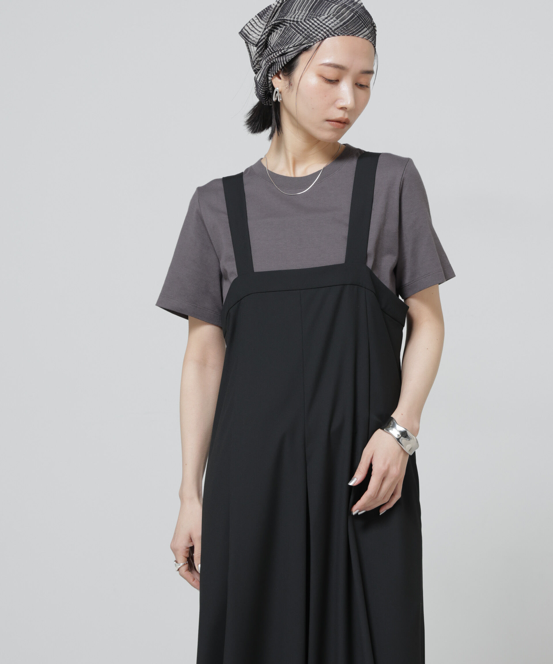 NANO universe「〈追加〉Anti Soaked(R) 汗染み防止クルーネックTシャツ」|Tシャツ・カットソー|