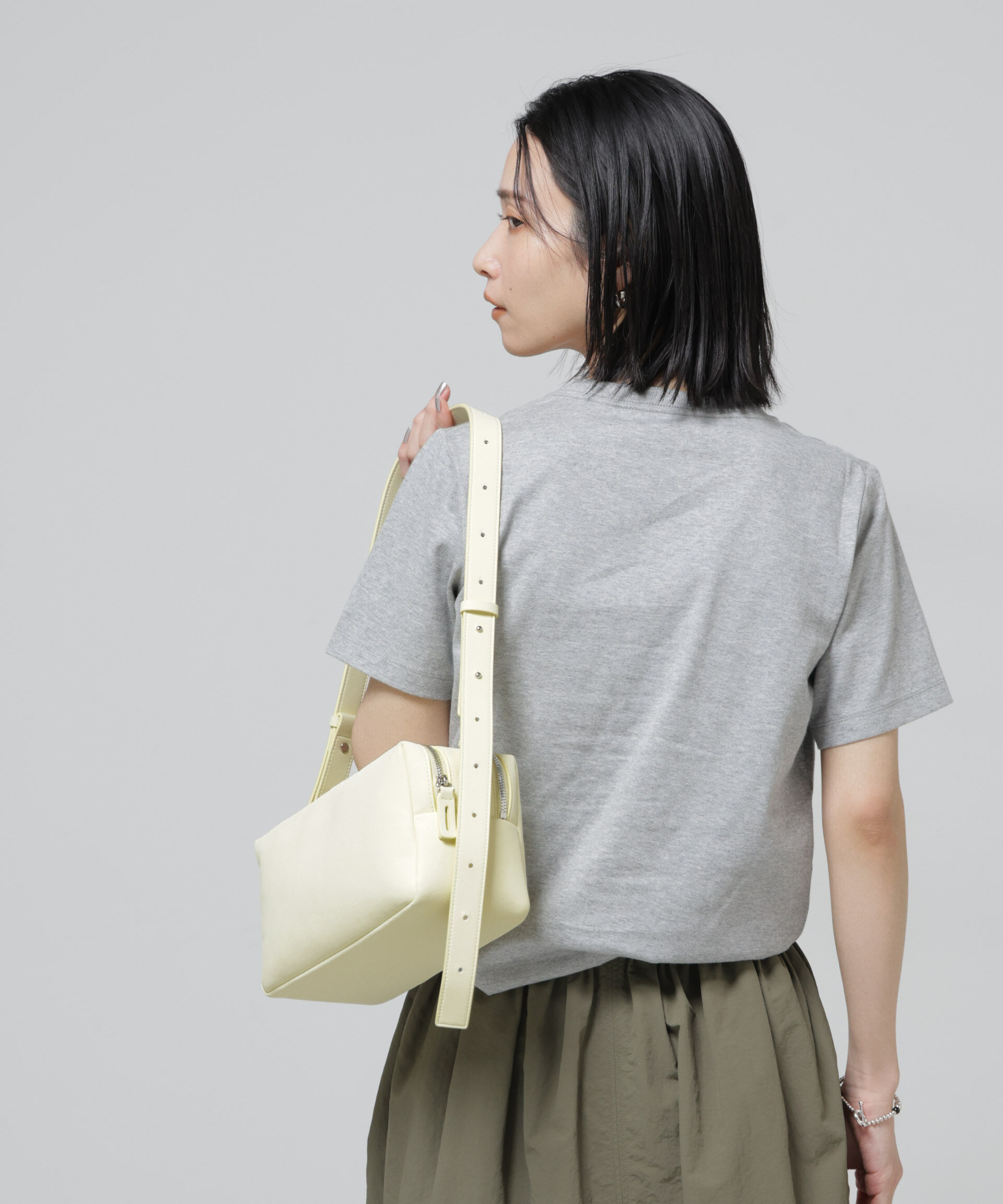 NANO universe「〈追加〉Anti Soaked(R) 汗染み防止クルーネックTシャツ」|Tシャツ・カットソー|