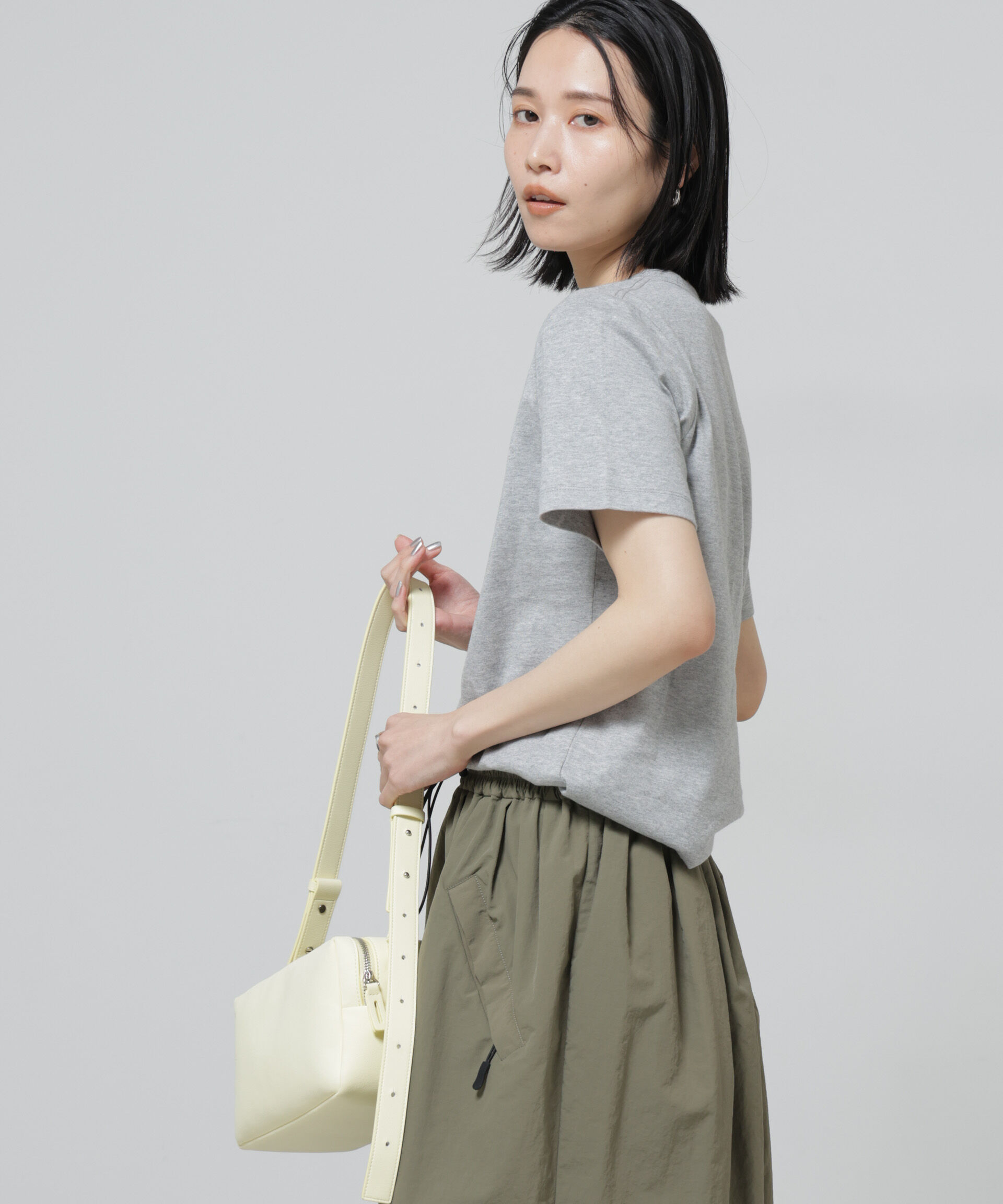 NANO universe「〈追加〉Anti Soaked(R) 汗染み防止クルーネックTシャツ」|Tシャツ・カットソー|