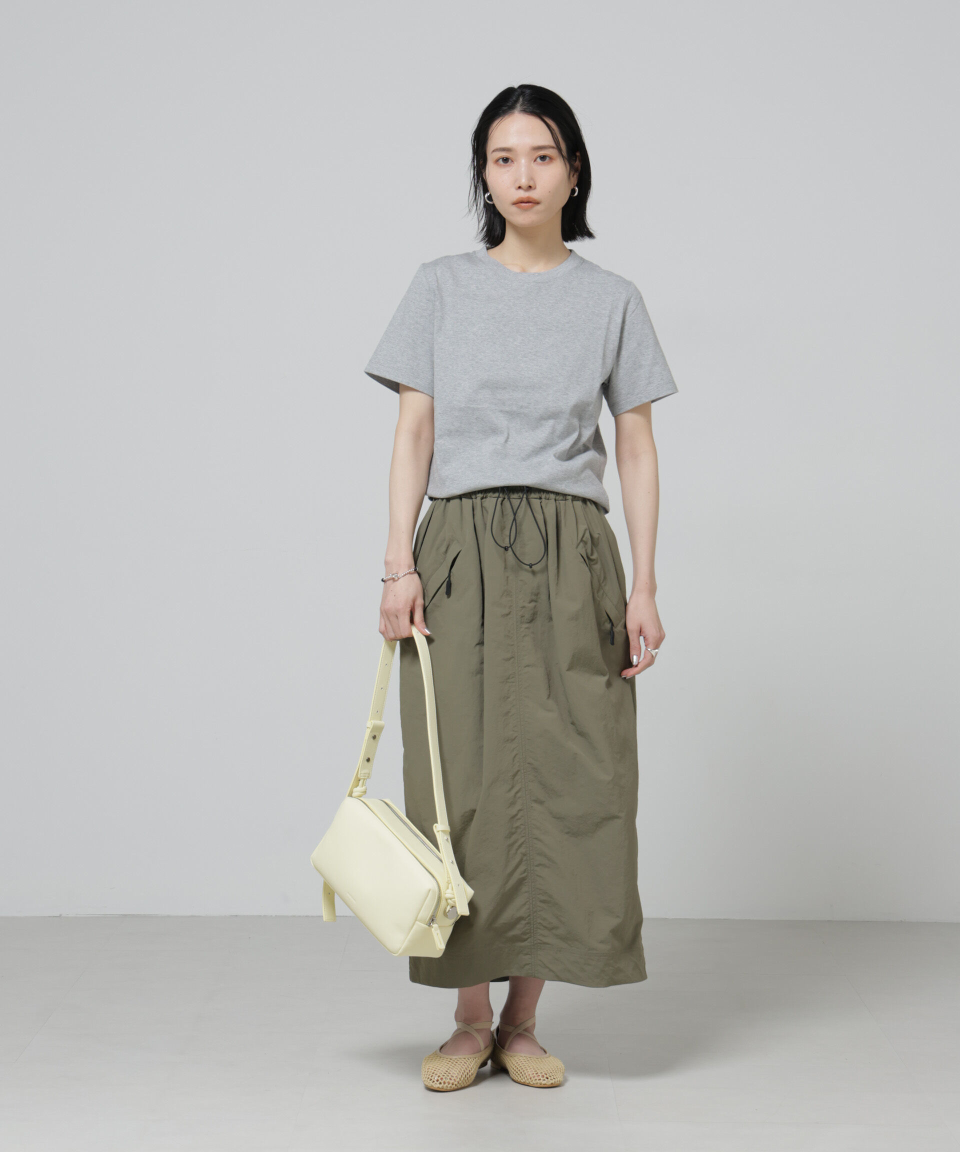 NANO universe「〈追加〉Anti Soaked(R) 汗染み防止クルーネックTシャツ」|Tシャツ・カットソー|