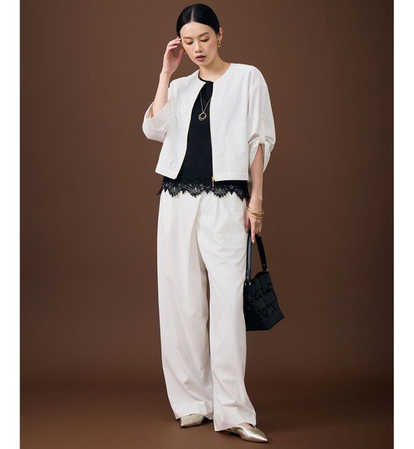 自由区「【カタログ掲載・シンプル上品】ワイヤーリングネックレス」|ネックレス|