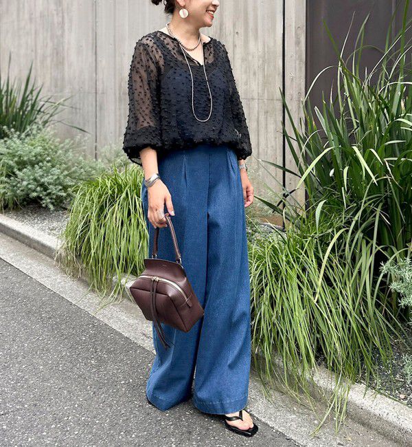 Rie Miller「【RM denim】デニムオールインワン」|オールインワン|